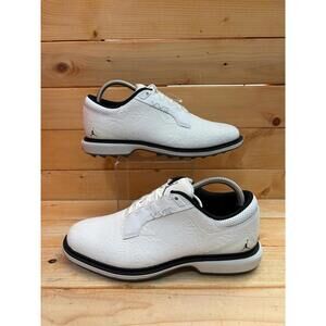 Jordan ADG 5 Wide Men's Golf Shoes White Black Pure Platinum Size 8.5 FQ7874-102